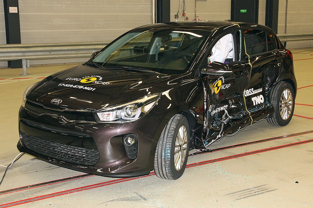 Crashtest Kia Rio
