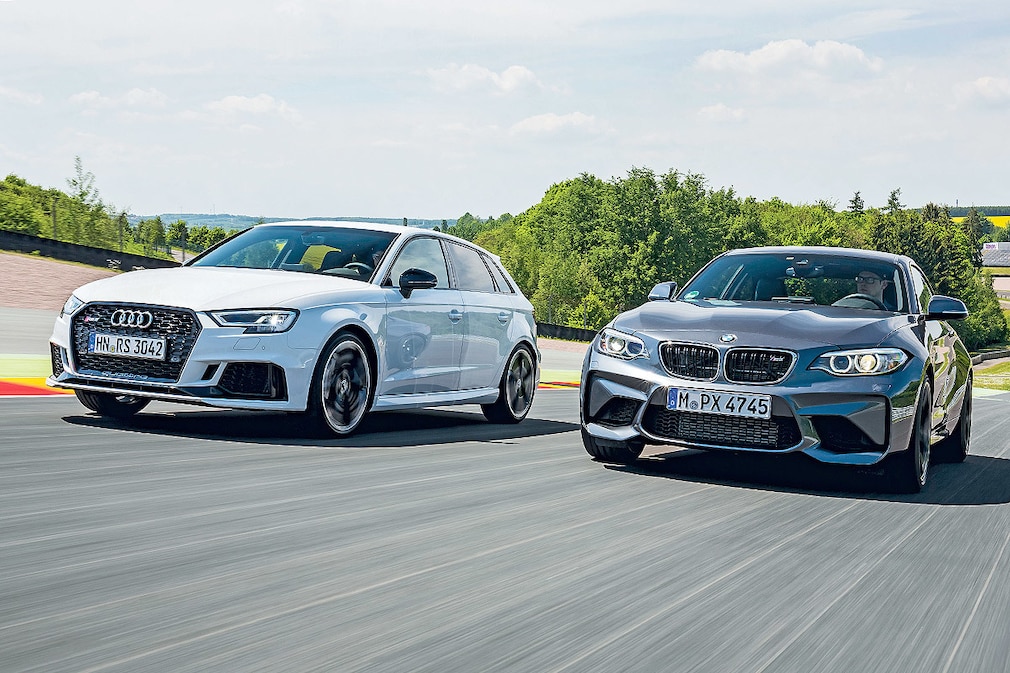 Audi RS 3 BMW M2