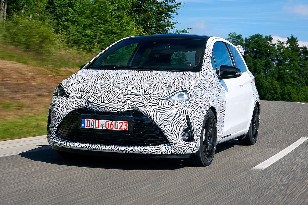 Erlkönig Toyota Yaris GRMN !! Sperrfrist 17. Juli 2017 12:00 Uhr !!