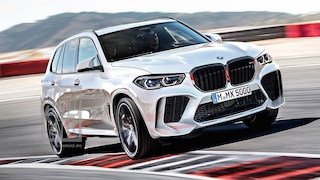 BMW X5 M (2018): Erlkönig