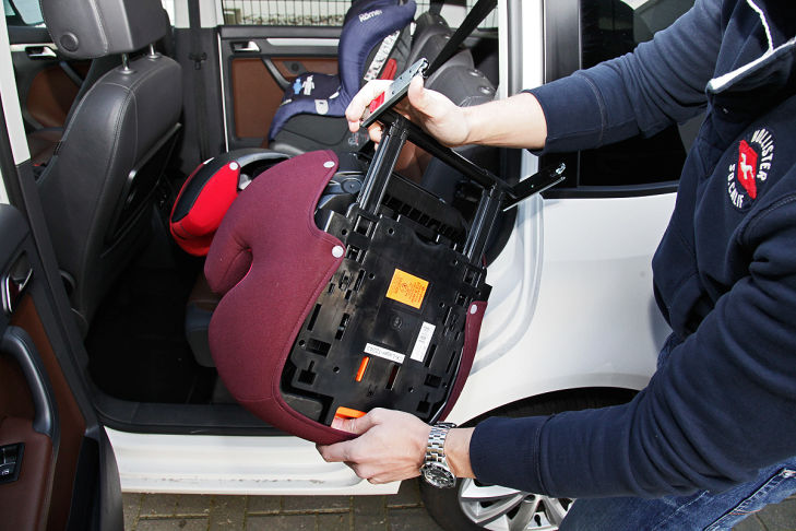 geeignet für Isofix Systeme Asmi Schutzfolie für Autositzbank Rücksitz 