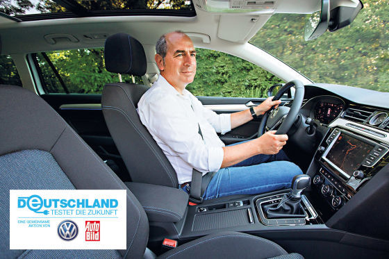 Markus Herthneck testete e-Mobilität