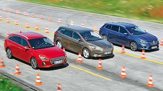 Ford Focus Hyundai i30 Renault Mégane