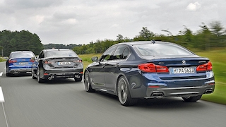 Audi S6 BMW M550i Lexus GS F