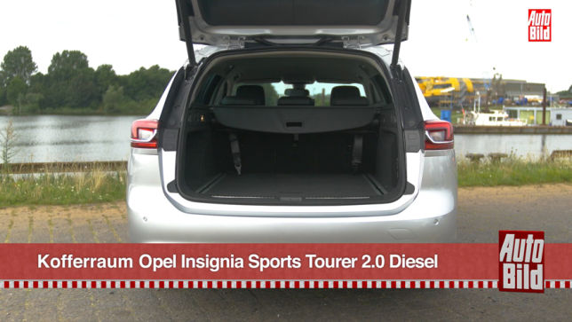 Video Kofferraum Opel Insignia Sports Tourer 2017 Autobild De