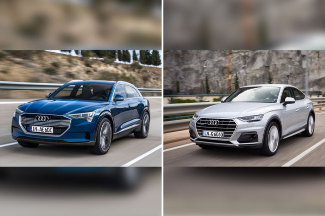 Video: Audi e-tron vs Audi Q6 (2018) - autobild.de Video: Audi e-tron vs Audi Q6 (2018) - autobild.de
