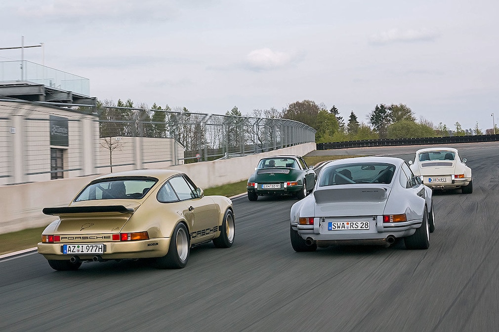 Vier deutsche Retro-Elfer im Vergleich
