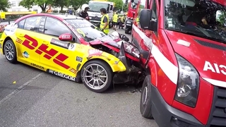 Video: Bizarrer Unfall in der WTCC