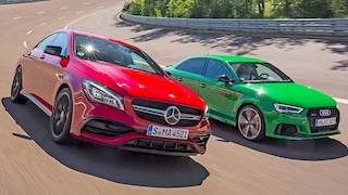 Audi gegen Mercedes-AMG