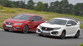 Honda Civic Type R Seat Leon Cupra