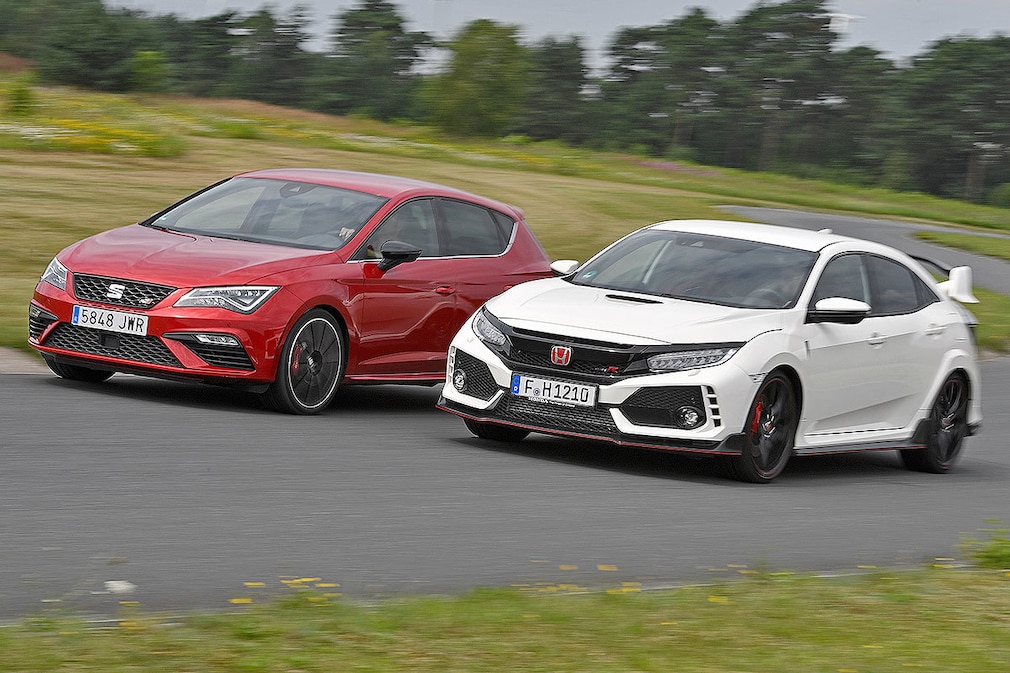 Honda Civic Type R Seat Leon Cupra