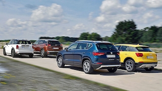 Audi Q2 Mini Countryman Peugeot 3008 Seat Ateca