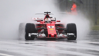 Formel 1: Vettel im Rückwärtsgang
