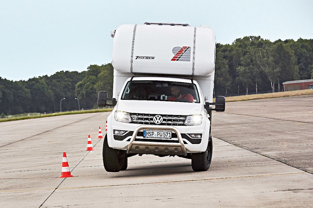 VW Amarok mit Tischer-Kabine 230 S: Wohnmobil-Test