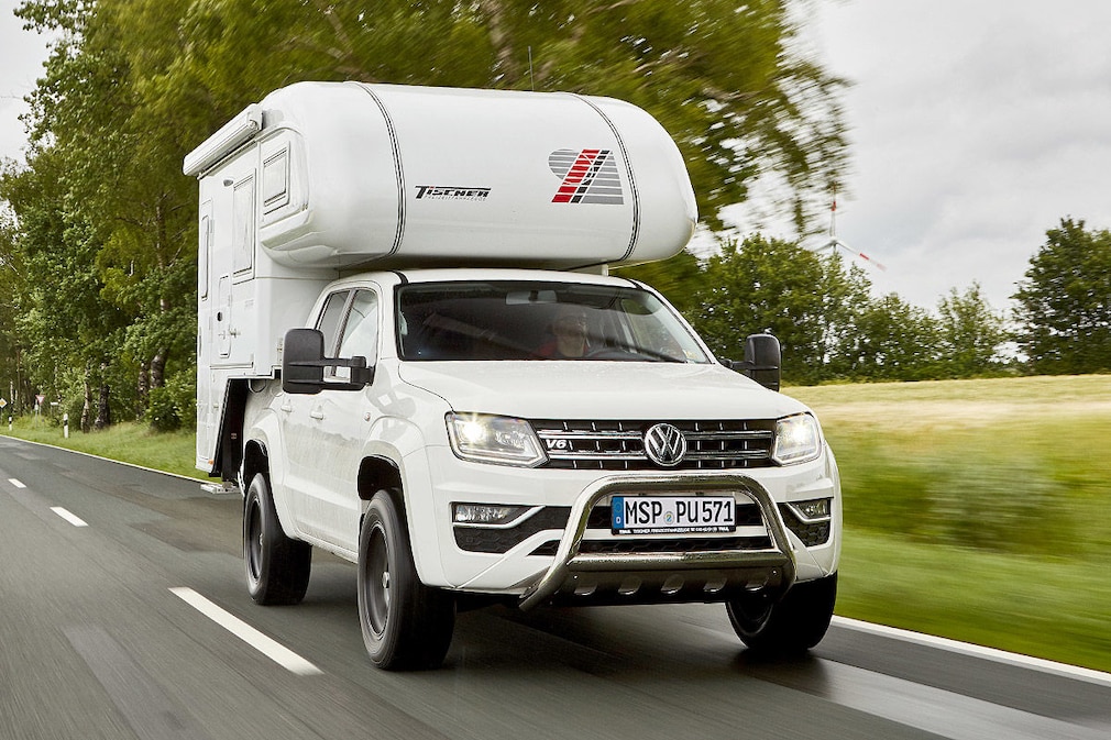 VW Amarok mit Tischer-Kabine 230 S: Wohnmobil-Test