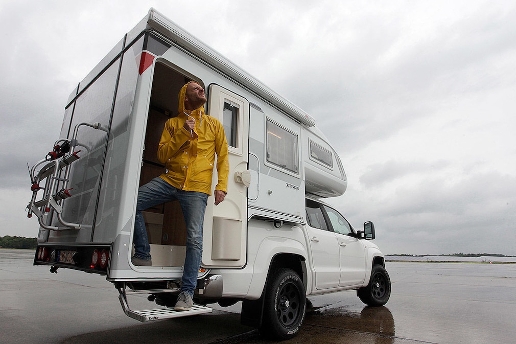 VW Amarok mit Tischer-Kabine 230 S: Wohnmobil-Test