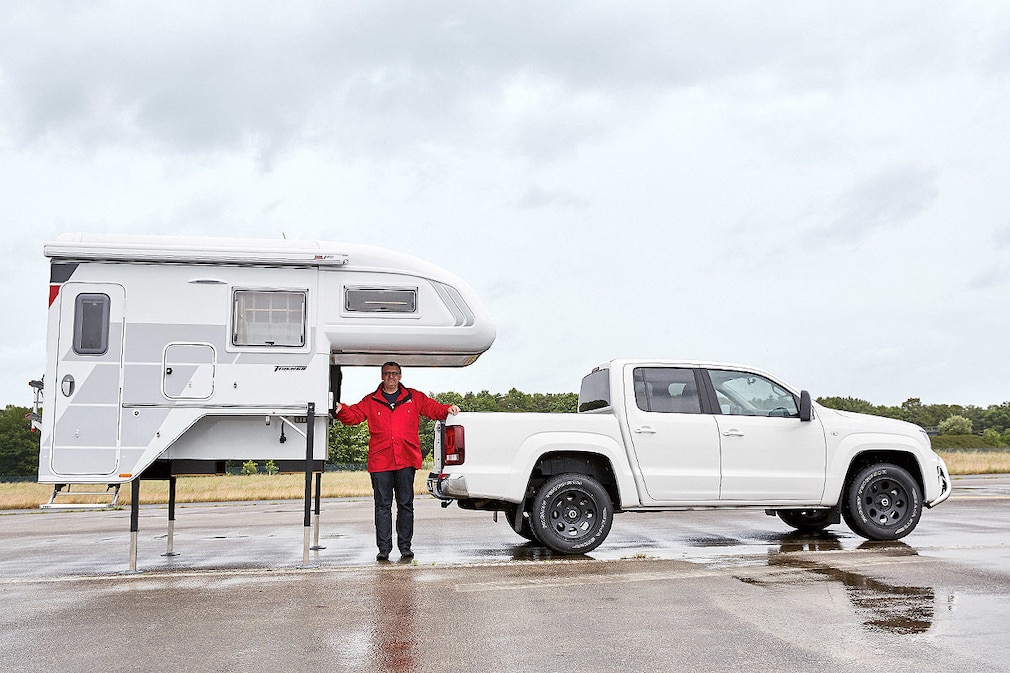 VW Amarok mit Tischer-Kabine 230 S: Wohnmobil-Test