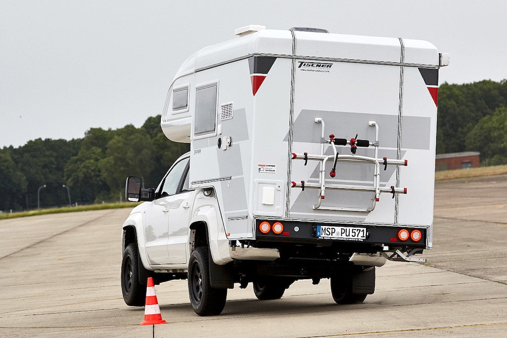 VW Amarok mit Tischer-Kabine 230 S: Wohnmobil-Test