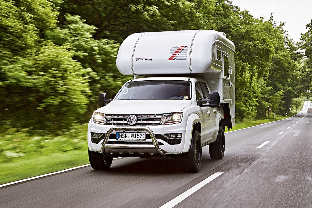 VW Amarok mit Tischer-Kabine 230 S: Wohnmobil-Test