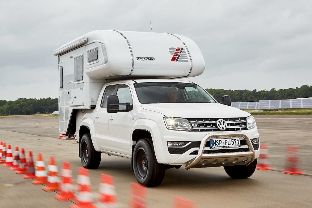 VW Amarok mit Tischer-Kabine 230 S: Wohnmobil-Test