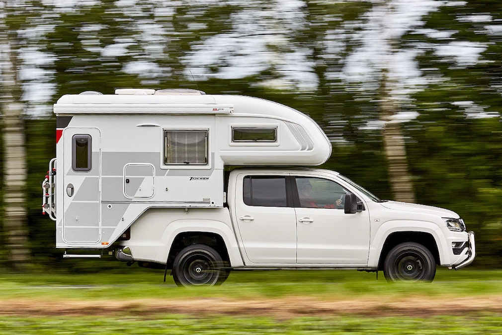 VW Amarok mit Tischer-Kabine 230 S: Wohnmobil-Test