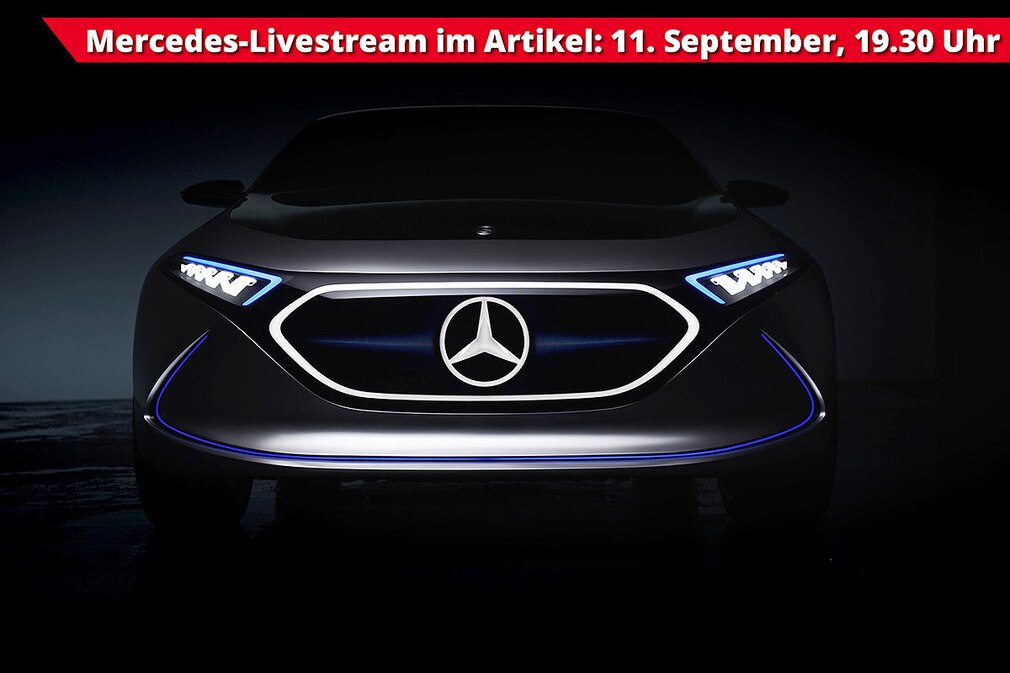 Mercedes Livestream von der IAA 2017