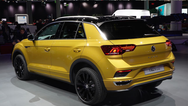 Video Vw T Roc R Line Iaa 2017 Autobild De