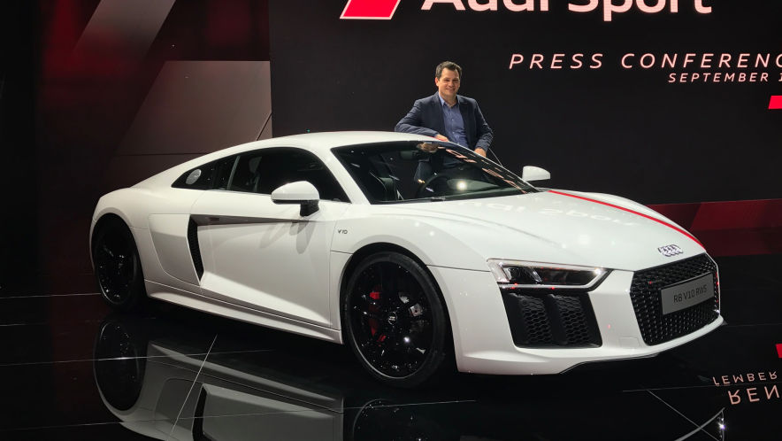 Video Audi R8 V10 RMS (IAA 2017) AUTO BILD