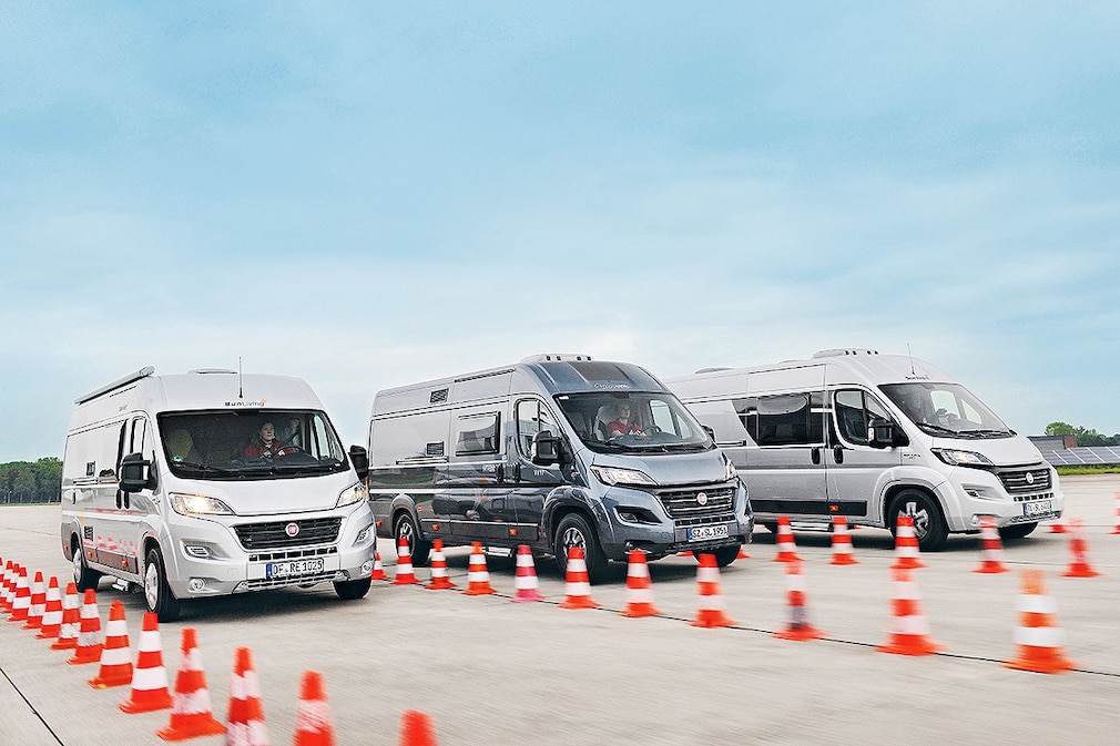 Sunlight Campervan Cliff 640, Chausson Twist V697, Sun Living Flexo SLX