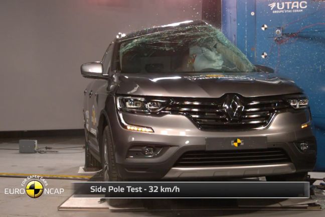 Video Crashtest Renault Koleos 2017 Autobild De