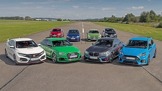 Acht sportliche Kompakte im Test