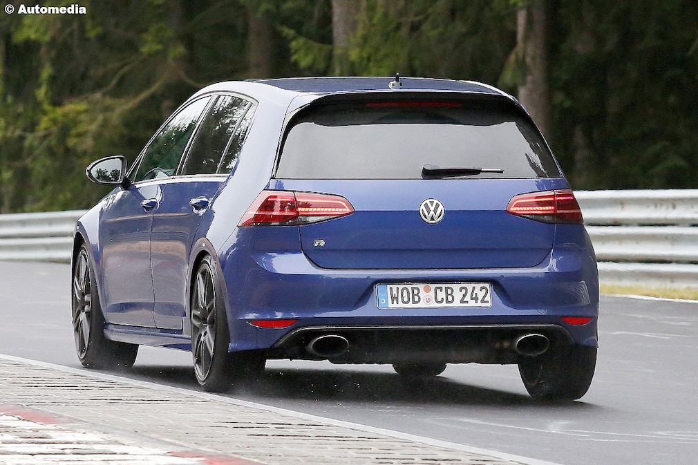 Volkswagen Golf R420 (2018): Erlkönig