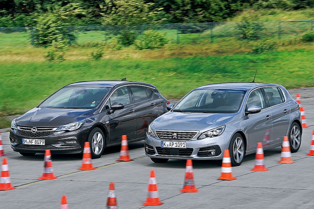 Opel Astra 1.6         Peugeot 308 BlueHDi 1500