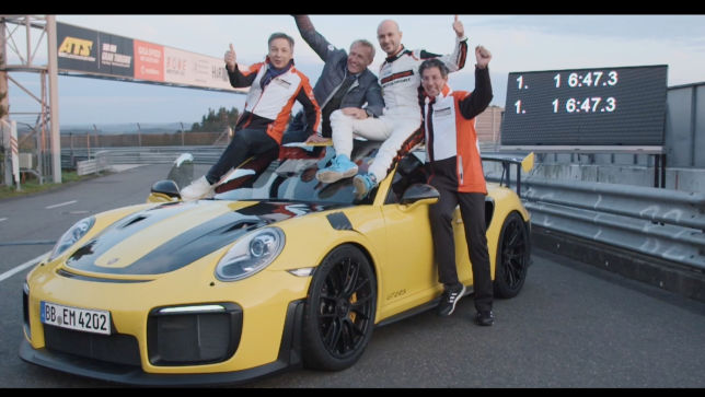 Video Porsche 911 Gt2 Rs Nurburgring 2017 Autobild De