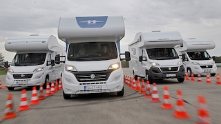 Dethleffs Trend A 5887, Weinsberg CaraHome 600 DKG, Bürstner Lyseo A 660, Hobby Siesta De Luxe A70 GM