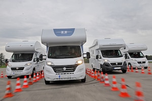 Dethleffs Trend A 5887, Weinsberg CaraHome 600 DKG, Bürstner Lyseo A 660, Hobby Siesta De Luxe A70 GM