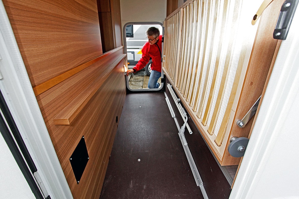 Vier Alkoven im Wohnmobil-Test
