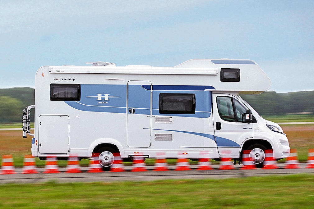 Vier Alkoven im Wohnmobil-Test