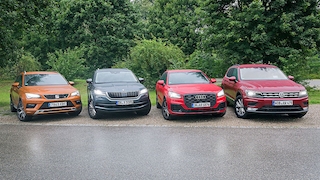 Audi Q2 Seat Ateca Skoda Kodiaq VW Tiguan
