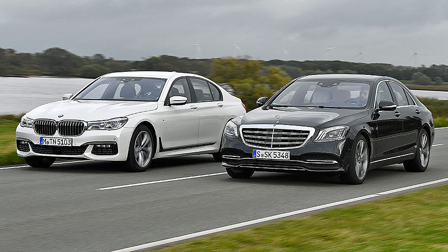 Video SKlasse vs 7er (2017) AUTO BILD