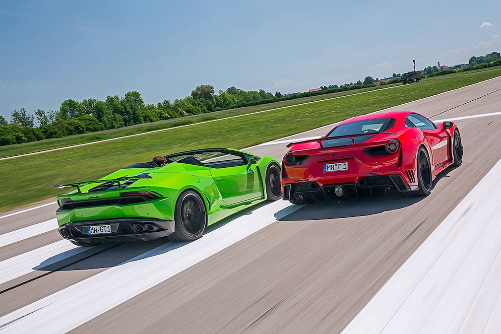 Novitec Lamborghini Huracán Spyder N-Largo           Novitec N-Largo Ferrari Modelle 488 GTB