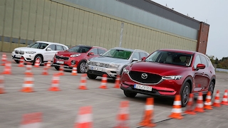 BMW X1 Kia Sportage Mazda CX-5 VW Tiguan