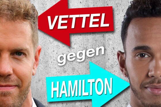 Formel 1: Hamilton versus Vettel