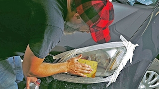 Scheinwerfer blind, was nun?