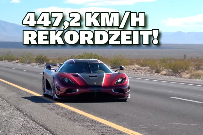 Video Koenigsegg Agera Rs 2017 Autobild De