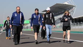Formel 1: Auer mit erstem F1-Test