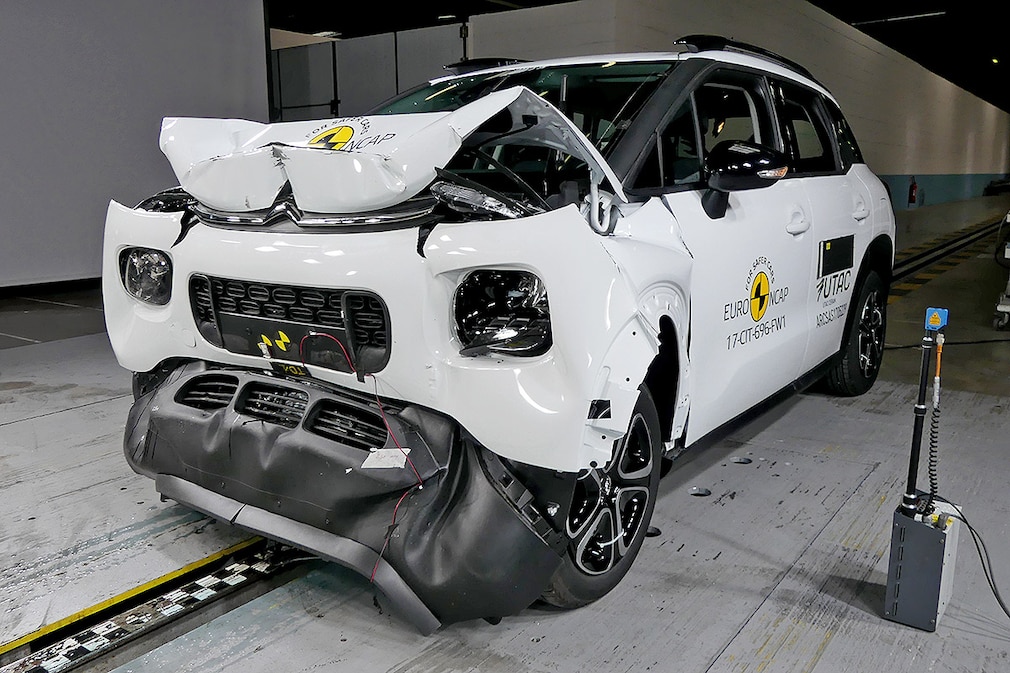 Euro NCAP Crashtest Citroën C3 Aircross