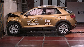 VW T-Roc, Skoda Karoq, Opel Crossland X: SUVs im Euro NCAP Crashtest 2017