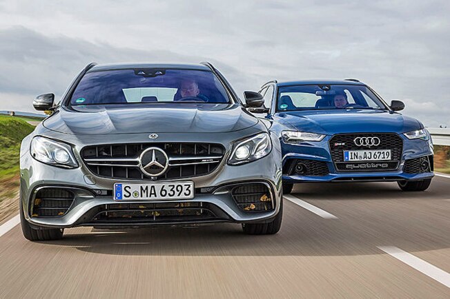 Audi RS 6 Avant Mercedes-AMG E 63 S T