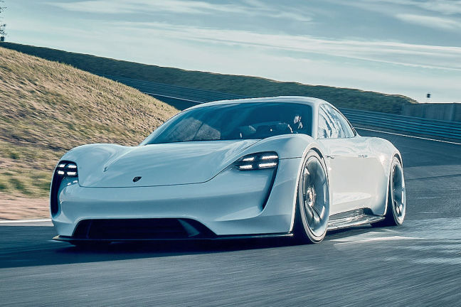 Video Porsche Mission E 2019 Autobild De